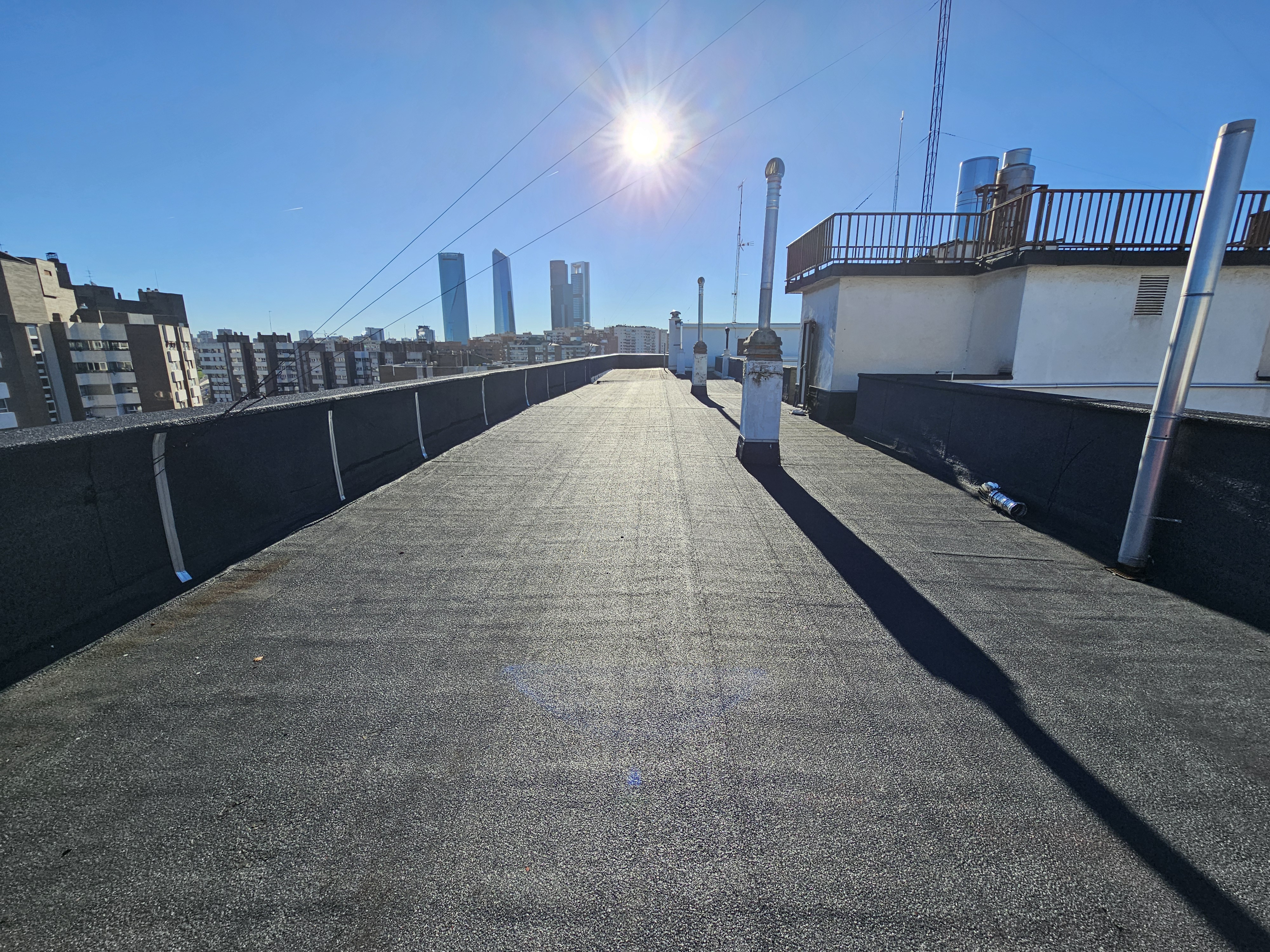 IMPERMEABILIZACIÓN CON ACABADO LOSA FILTRON Before